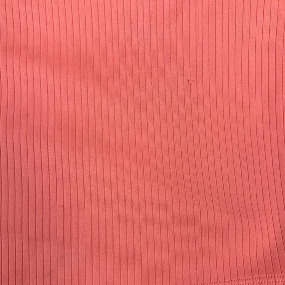 Xersion Womens Coral Ribbed Polo Shirt Size XXL Polyester Spandex Blend - Picture 5 of 5